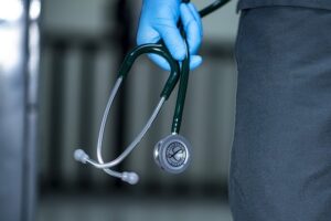 Physician stethoscope