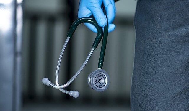 Physician stethoscope