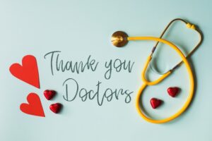 gratitude for physicians - thank you doctors