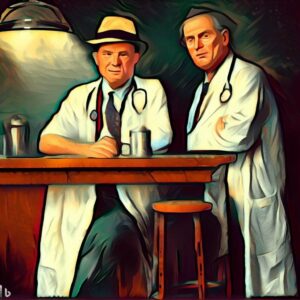 physicians anonymous, edward hopper style