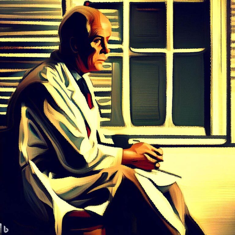 physicians anonymous, edward hopper style