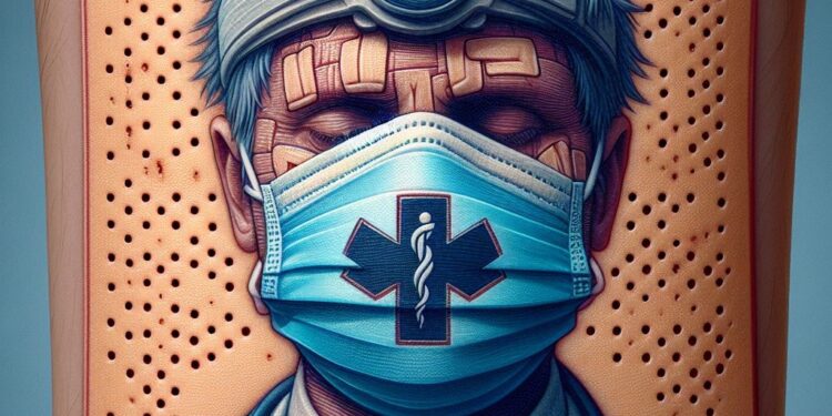 sick physician resilience band-aid